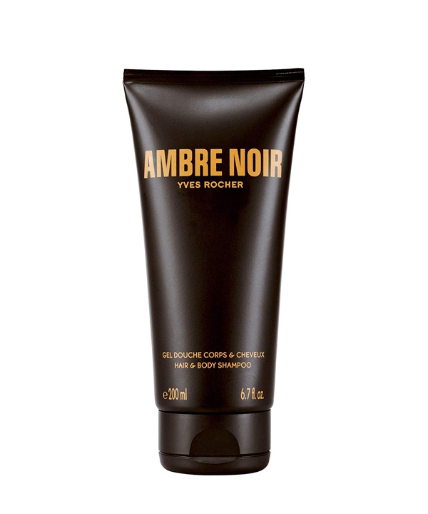 ست ادو تویلت و ژل حمام مردانه ایوروشه مدل AMBRE NOIR