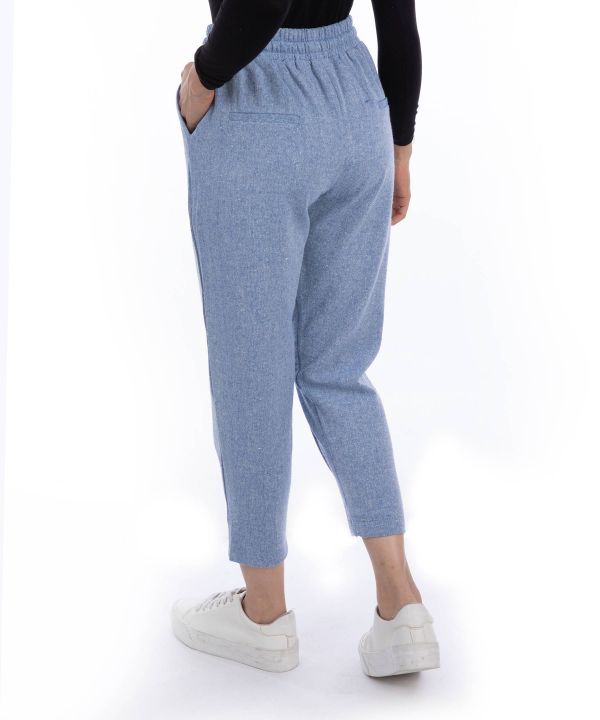 شلوار پارچه ای زنانه ورساچه جینز مدل am-vrw120