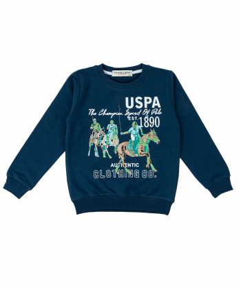 سویشرت پسرانه یو اس پولو کیدز US Polo Kids کد 4012A1