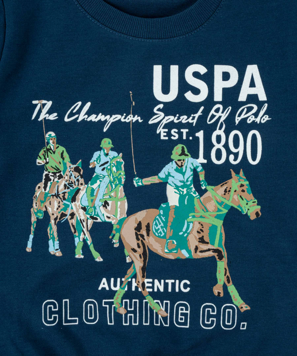سویشرت پسرانه یو اس پولو کیدز US Polo Kids کد 4012A1