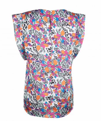 بلوز طرح دار زنانه سرژه Serge کد 202279