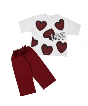 ست تیشرت و شلوار دخترانه مادر Madar مدل هایدی