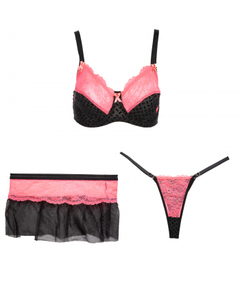 ست شورت و سوتین و دامن مکسوریا Maxoria کد 2540