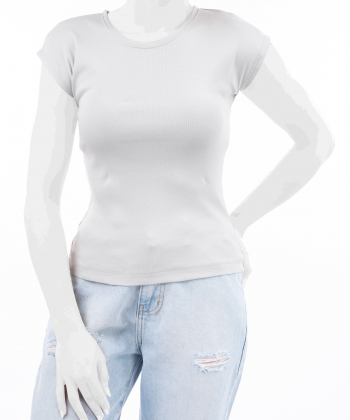 تیشرت آستین کوتاه نخ پنبه زنانه تیارا مدل am-tia-302341360