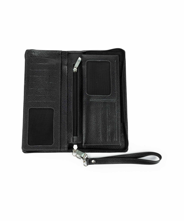 کیف پاسپورتی چرم طبیعی بیسراک Bisrak کد HandWallet-105F
