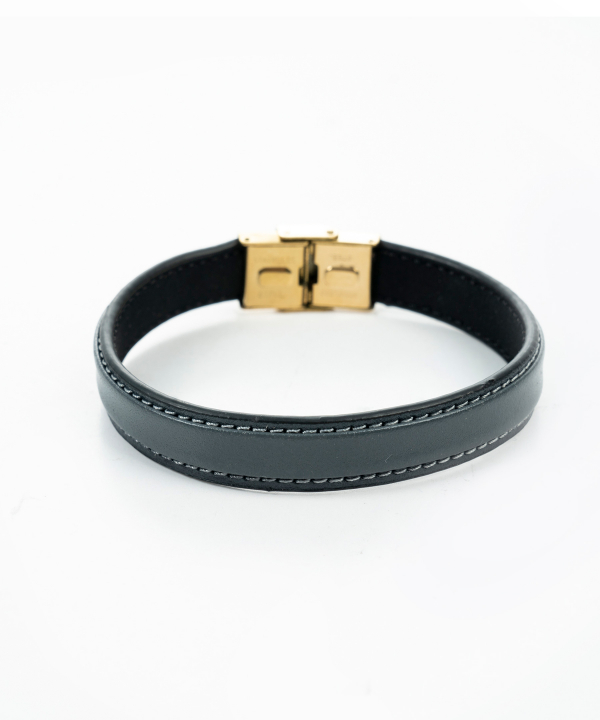 دستبند چرم طبیعی بیسراک Bisrak کد LeatherBracelet-B103N