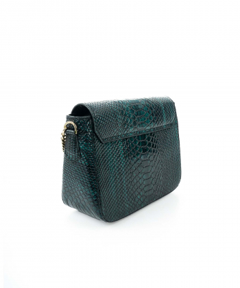 کیف دوشی چرم طبیعی زنانه منط مدل f117C