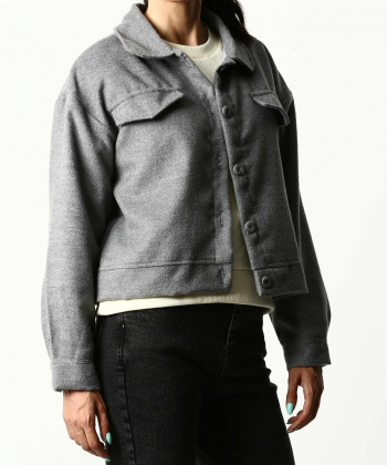 کت پشمی زنانه آر ان اس مدل 11121794