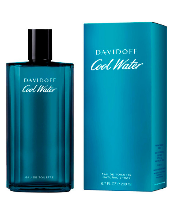 ادوتویلت مردانه دیویدوف Davidoff مدل Cool Water حجم 200 میلی‌لیتر