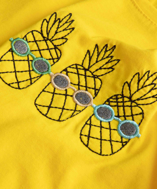 تیشرت دخترانه مادر Madar مدل Pineapple