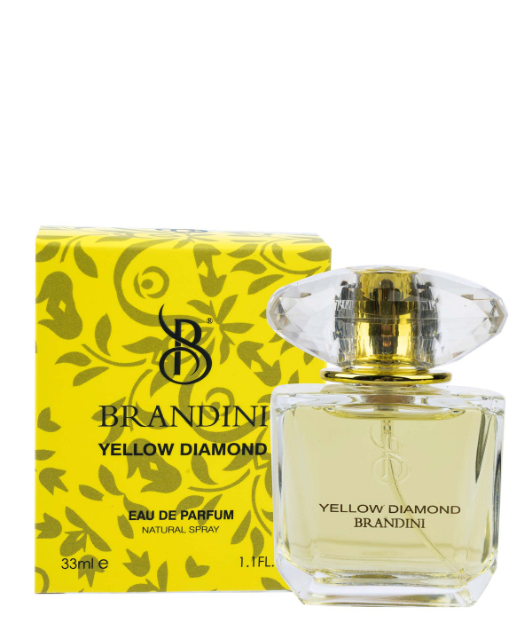 عطر جیبی زنانه برندینی Brandini مدل Versace- Yellow Diamond حجم 33 میلی‌لیتر