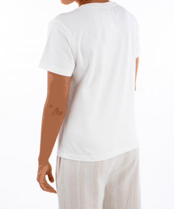 تیشرت آستین کوتاه نخ پنبه زنانه فدیکو مدل 40202