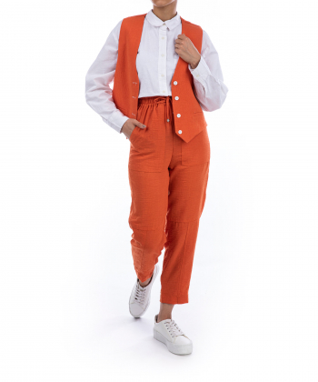 ست جلیقه و شلوار زنانه تیفی Tiffi کد 3stp124