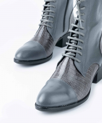 نیم بوت چرم طبیعی زنانه چرمیران Charmiran کد bw1045