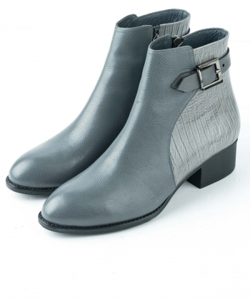 نیم بوت چرم طبیعی زنانه چرمیران Charmiran کد 1043