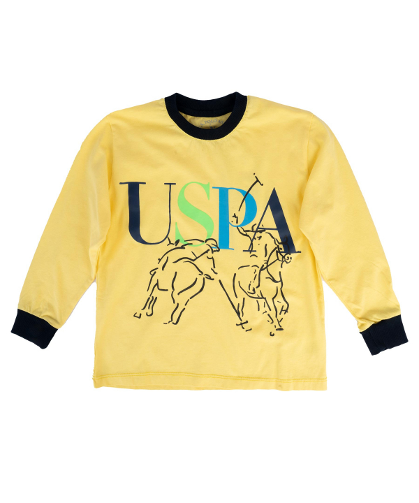 ست تیشرت و شلوار پسرانه یو اس پولو کیدز US Polo Kids کد t10406