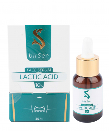 سرم  لاکتیک اسید 10% لایه بردار ملایم و روشن کننده بیرسن Birsen حجم 30 میلی لیتر