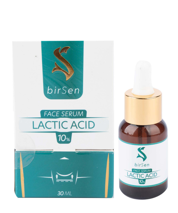سرم  لاکتیک اسید 10% لایه بردار ملایم و روشن کننده بیرسن Birsen حجم 30 میلی لیتر