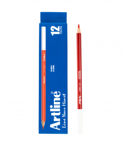 مداد قرمز آرت لاین Artline مدل 6269094 بسته 12 عددی