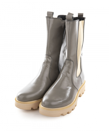 نیم بوت چرم طبیعی زنانه چرم آرا مدل sh070