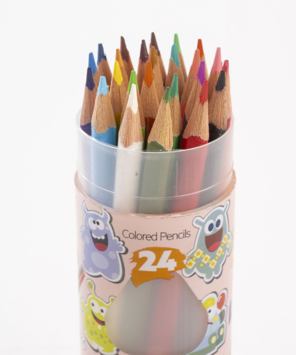 مداد رنگی استوانه ای 24 رنگ آرت لاین Artline مدل 11313289