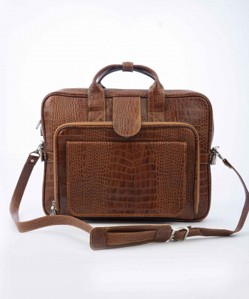 کیف اداری چرم طبیعی مردانه شیفر مدل 9571F