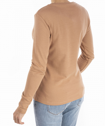تیشرت آستین بلند نخ پنبه زنانه جوتی جینز مدل 33771903