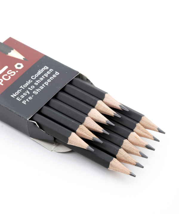 مداد مشکی برند پی لس Brand Payless بسته 12عددی