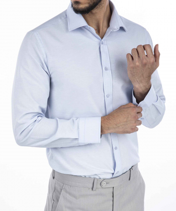 پیراهن آستین بلند مردانه زاگرس مدل 10300216