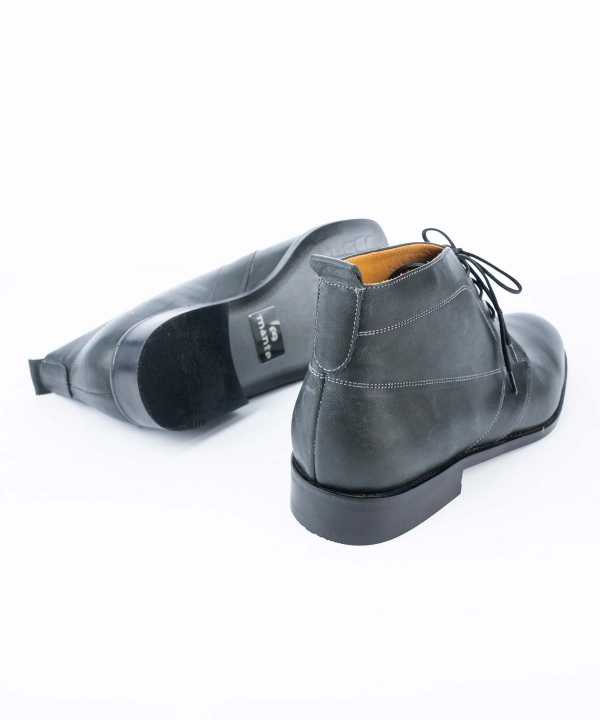 نیم بوت مردانه چرم طبیعی منط Mante مدل K165C
