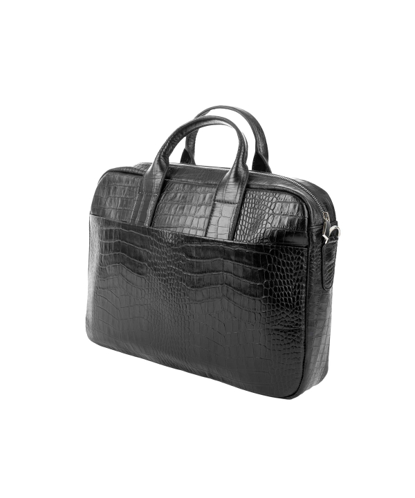 کیف اداری مردانه چرم طبیعی صاد Saad کد AR0203