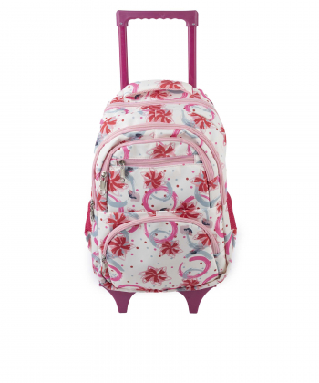 کوله پشتی چرخدار دخترانه بالون Balloon کد 2002