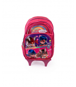 کوله پشتی چرخدار دخترانه بالون Balloon کد 2007
