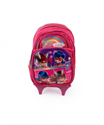 کوله پشتی چرخدار دخترانه بالون Balloon کد 2007