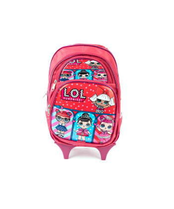 کوله پشتی چرخدار دخترانه بالون Balloon کد 2007