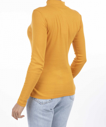 تیشرت آستین بلند نخ پنبه زنانه ال سی وایکیکی مدل am-lcw-W399748Z8