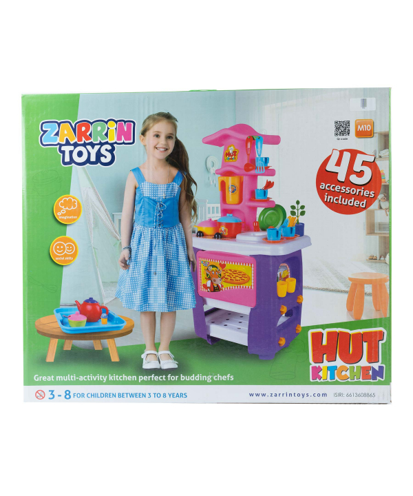 سرویس آشپزخانه اسباب بازی زرین تویز Zarrin Toys کد M10