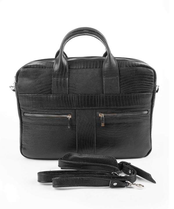 کیف اداری مردانه چرم طبیعی صاد Saad کد AR0101