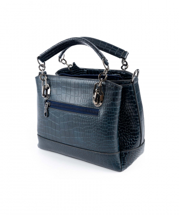 کیف دستی زنانه چرم طبیعی صاد Saad کد RZ1211