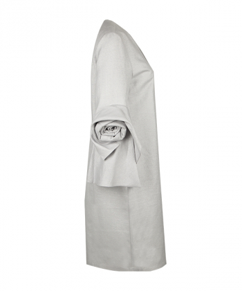 مانتو فشن با آستین گل دار سرژه Serge