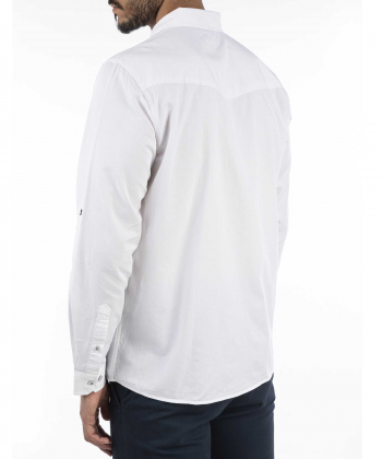 پیراهن آستین بلند مردانه ال سی وایکیکی مدل W386277Z8