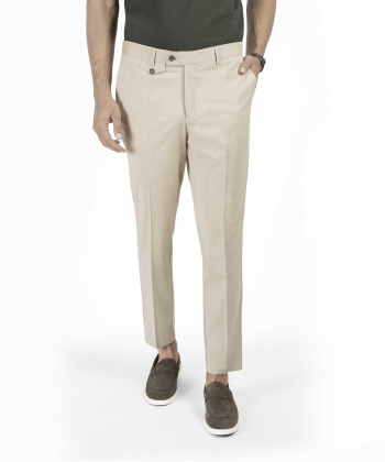 شلوار کتان مردانه کروم Corum مدل 2312707