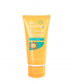 ضد آفتاب ضدچروک پوست چرب و مختلط SPF50 بایومارین Bio Marin حجم 50 میلی لیتر