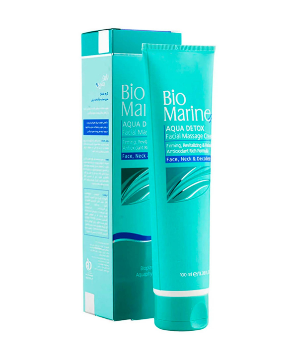 کرم ماساژ صورت و گردن بایومارین Bio Marin حجم 100 میلی‌لیتر