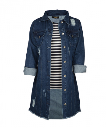 مانتو جین زنانه سرژه Serge