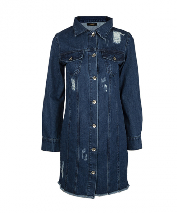 مانتو جین زنانه سرژه Serge