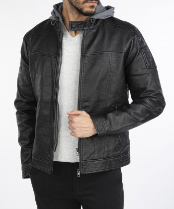 کت چرم مردانه کالینز Colins کد CL1029243