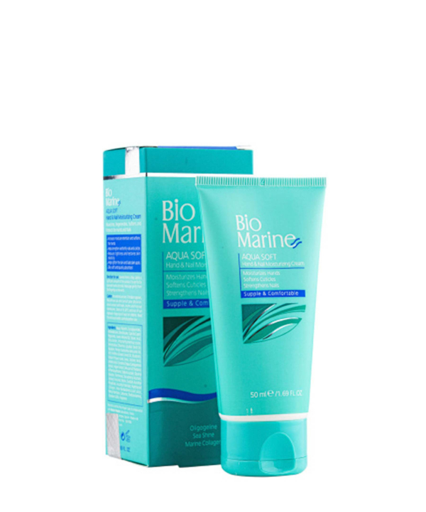 کرم رطوبت رسان دست و ناخن بایومارین Bio Marin حجم 50 میلی‌لیتر