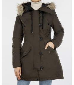 کاپشن کلاه دار زنانه کالینز Colins کد CL1035417