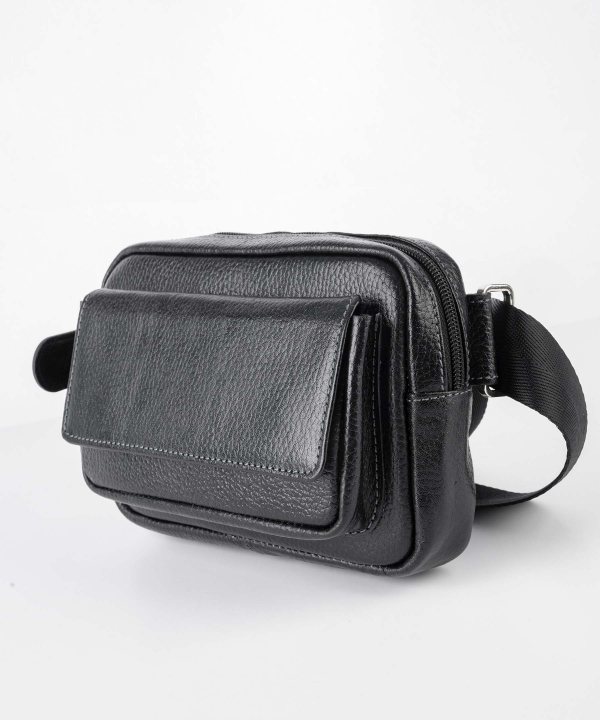 کیف کمری چرم طبیعی بیسراک Bisrak کد LumbarBag-101F